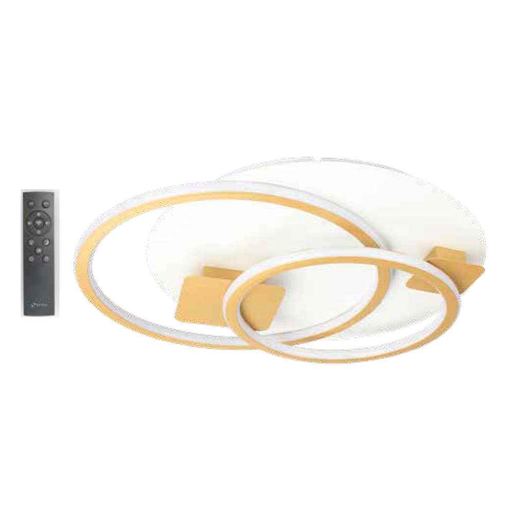 plafoniera elipse led 80w 5800lm cct3000-6500k, erste